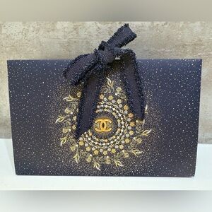 CHANEL 2025 Limited Edition Holiday Beauty Paper Bags Of TWO / Origami
